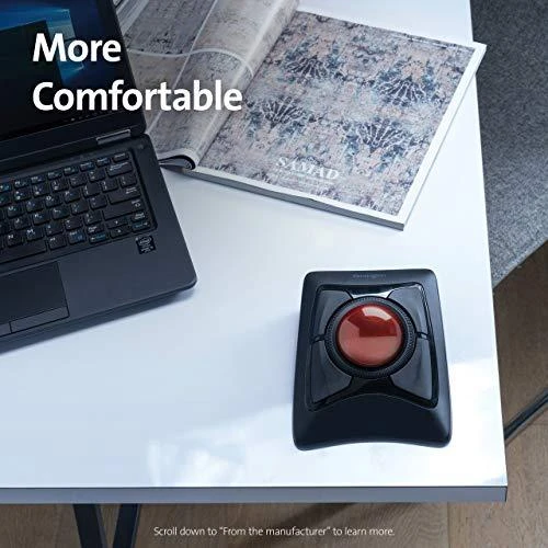Leitz Kensington K72359WW kompiuterinė pelė RF belaidis + „Bluetooth“ Rodomasis rutuliukas Abiems rankoms