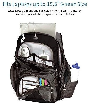 Kensington Contour kompiuterio dėklas 40,6 cm (16") Dėklas-kuprinė Juoda
