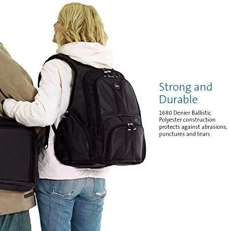 Kensington Contour kompiuterio dėklas 40,6 cm (16") Dėklas-kuprinė Juoda