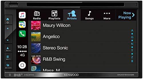 Automagnetola Kenwood, DNX-5190DABS 2-DIN DVD multimedija su navigacija, Bluetoo
