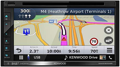 Automagnetola Kenwood, DNX-5190DABS 2-DIN DVD multimedija su navigacija, Bluetoo