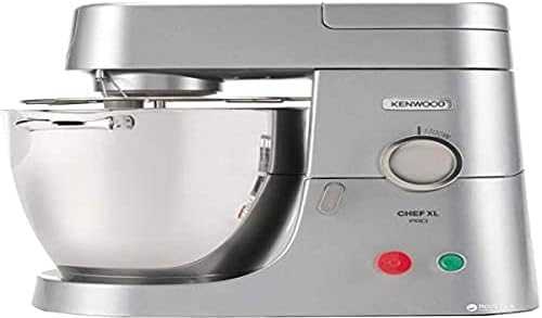 Virtuvinis kombainas Kenwood Chef XL Pro, 6.7 L, Sidabrinis, Mygtukai, Rotary, 2.4 L, 910 g, Nerūdijantis plienas