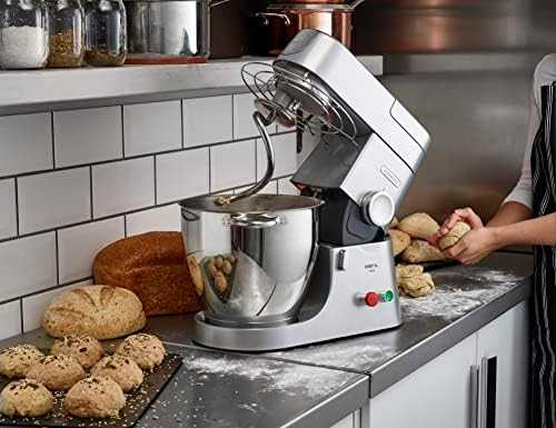 Virtuvinis kombainas Kenwood Chef XL Pro, 6.7 L, Sidabrinis, Mygtukai, Rotary, 2.4 L, 910 g, Nerūdijantis plienas