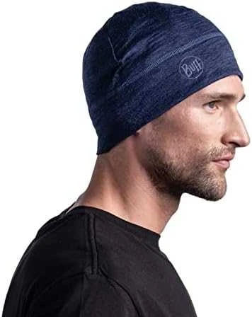 Kepurė Buff Merino Lightweight Beanie - Tamsiai mėlyna