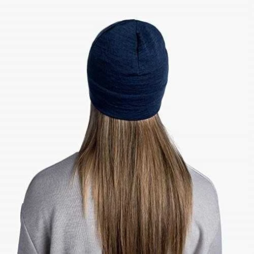 Kepurė Buff Merino Lightweight Beanie - Tamsiai mėlyna