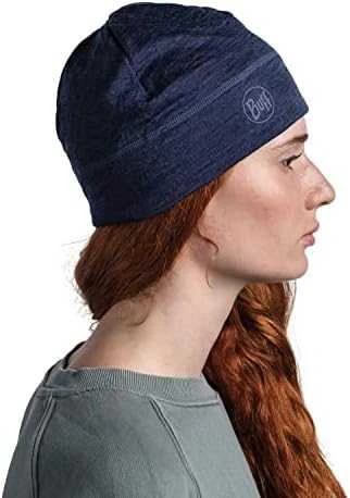 Kepurė Buff Merino Lightweight Beanie - Tamsiai mėlyna
