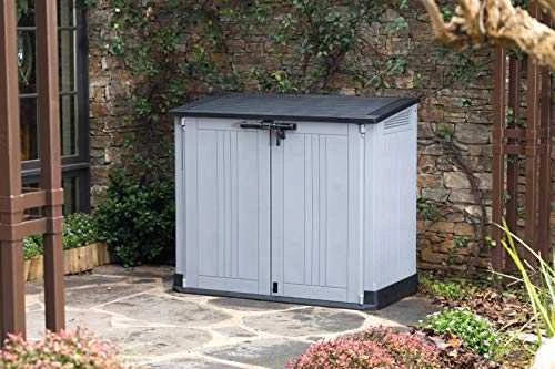Sodo daiktų laikymo dėžė Keter Store It Out 132 x 72 x 113,5 cm, Pilka