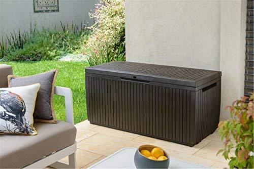 Curver Keter Springwood sodo dėžė, 305 l, raudona