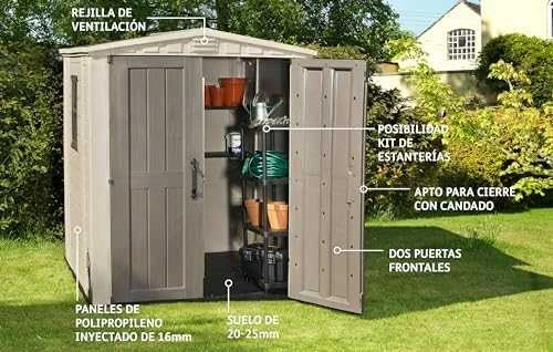 Sodo namukas Keter Factor 6x6, Brown