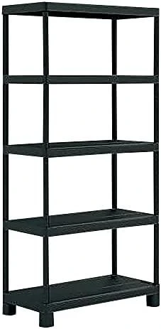 KETER plastikinė sandėliavimo lentyna Tribac, 5 lentynos 90 x 45 x 182 cm