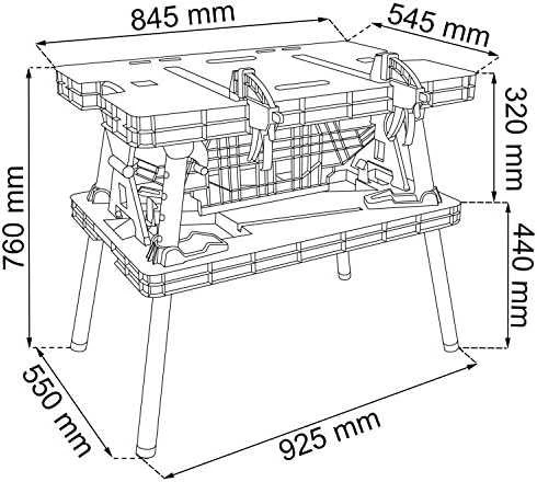 Keter sulankstomas stalas Table MasterPro