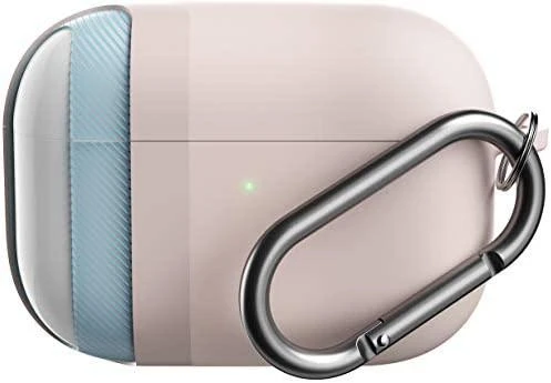 Class And Culture KeyBudz PodSkinz HybridShell Series Keychain dėklas skirtas AirPods Pro - Pastel pink