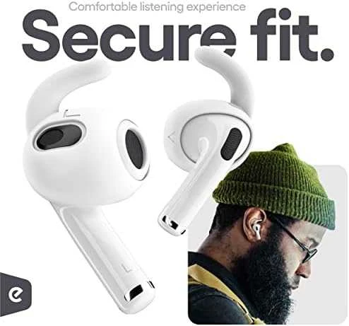 KeyBudz EarBuddyz skirta AirPods 3 - Baltas