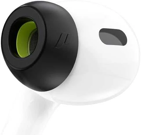 KeyBudz HyperFoam Memory Foam Tips skirta AirPods Pro - Matt juodas
