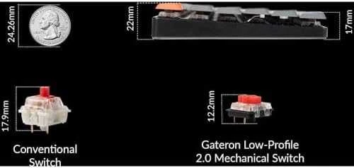 Keychron K3 MAX bevielė mechaninė 75% klaviatūra (K3M-H1)