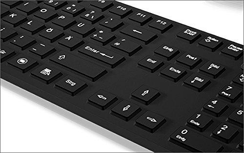 Klaviatūra KeySonic KSK-8030 IN CH - Standard - su laidu - USB - Juodas