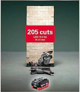 Skersinio pjovimo staklės Metabo KGS 18 LTX BL 254; 18 V; 254x30 mm (be akumuliatoriaus ir pakrovėjo)