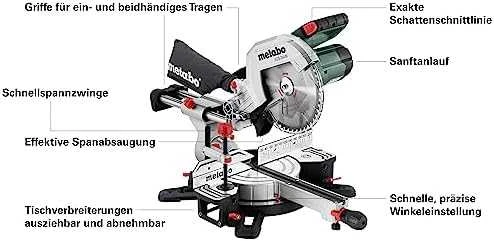 Metabo Skersinio pjovimo staklės KGS 254 M 1800W 92x305mm