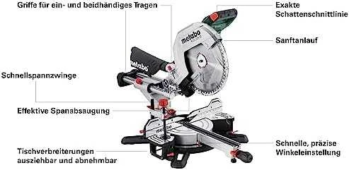 Metabo rinkinys KGS 305 M + pjūklo geležtė