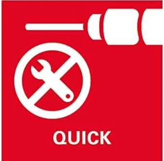 Akumuliatorinio perforatoriaus KH 18 LTX BL 24 Quick korpusas MetaBOX, Metabo
