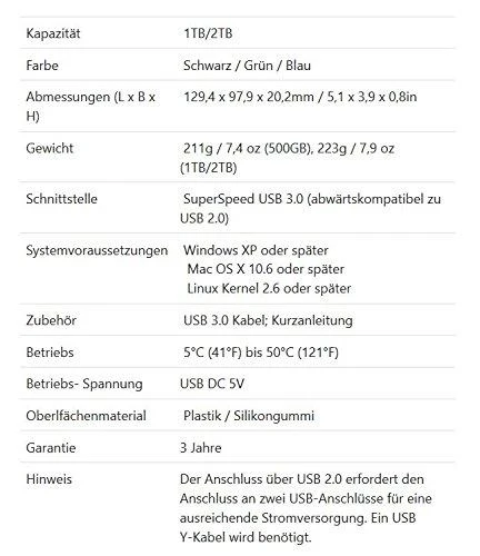 Išorinis kietasis diskas Adata HD720 2TB USB3 Juodas, IP68
