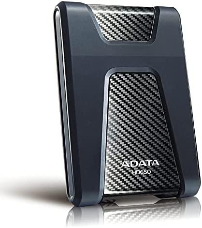 Išorinis kietasis diskas Adata HD650 4TB 2.5" Juodas 