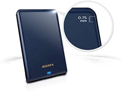 Išorinis kietasis diskas Adata HV620S 1TB, 2,5'' Mėlynas