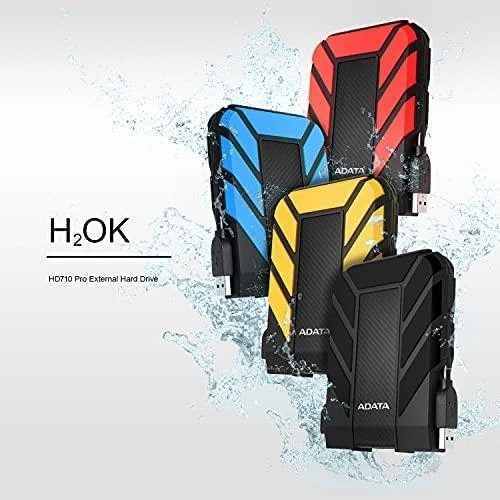 Išorinis diskas Adata HD710 Pro Išorinis kietasis diskas USB 3.1 2TB Geltonas
