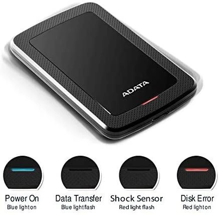 Išorinis kietasis diskas Adata HV300 1TB, 2.5", USB 3.1, Mėlynas AHV300-1TU31-CBL