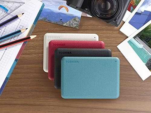 Išorinis kietasis diskas TOSHIBA Canvio Advance, žalias, 4TB
