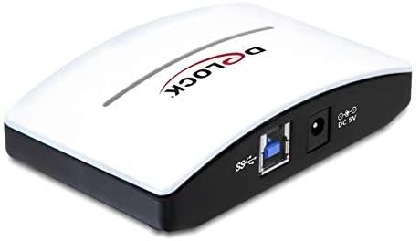 Delock USB 3.0 išorinis šakotuvas 4 prievadas su maitinimo šaltiniu