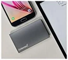 Kietasis diskas „Intenso“ išorinis nešiojamasis SSD 1,8 colio 256 GB, „Premium Edition“, USB 3.0, antracitas