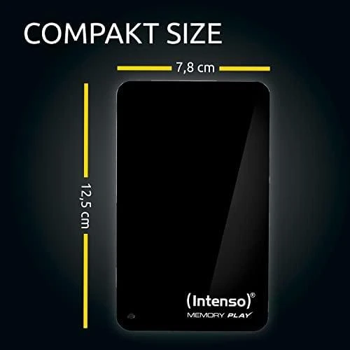 Kietasis diskas Dysk twardy USB3 1TB EXT. 2.5" Juodas 6021460 INTENSO