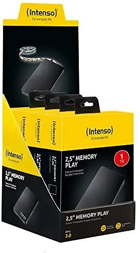 Kietasis diskas Dysk twardy USB3 1TB EXT. 2.5" Juodas 6021460 INTENSO