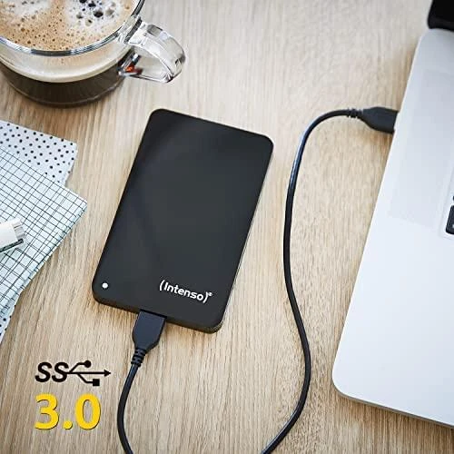 Kietasis diskas HDD Intenso MemoryCase 2,5'' 4TB, USB 3.0, Juodas