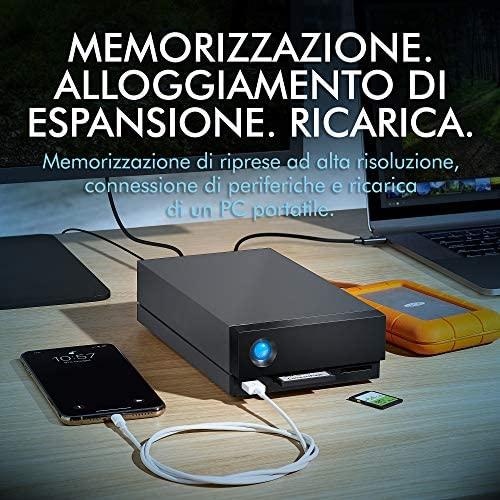 Kietasis diskas LaCie 1big Dock USB-C 20TB Thunderbolt 3 USB 3.0