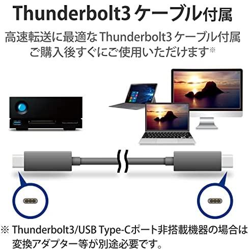 Kietasis diskas LaCie 1big Dock USB-C 8TB Thunderbolt 3 USB 3.0