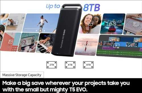 Kietasis diskas Samsung SSD T5 Evo MU-PH8T0S 8TB (N)