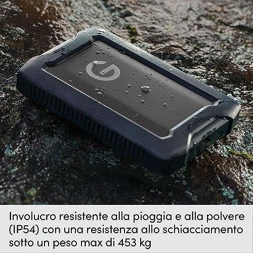 Kietasis diskas Western Digital SANDISK Professional G-DRIVE ArmorATD 5TB 2.5" Kosminė pilka WW Nauja versija