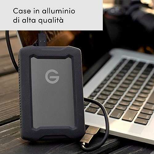 Kietasis diskas Western Digital SANDISK Professional G-DRIVE ArmorATD 5TB 2.5" Kosminė pilka WW Nauja versija