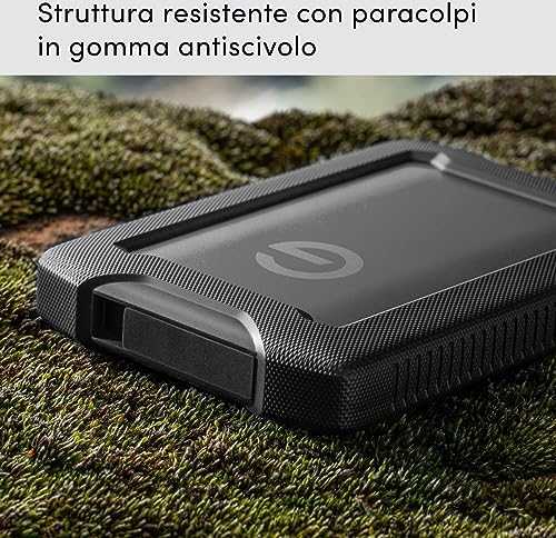 Kietasis diskas Western Digital SANDISK Professional G-DRIVE ArmorATD 5TB 2.5" Kosminė pilka WW Nauja versija