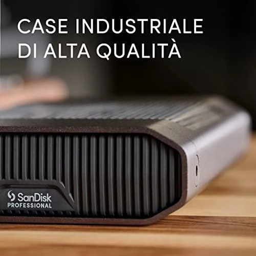 Western Digital SANDISK Professional G-DRIVE 22TB 3,5 colio USB-C 5Gbps USB 3.1 Enterprise-Class darbalaukio kietasis diskas - Kosminė pilka