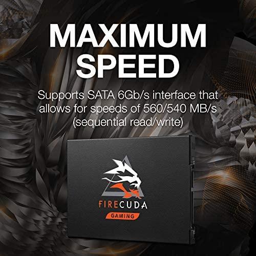 Kietasis diskas Seagate FireCuda 500 GB Juoda