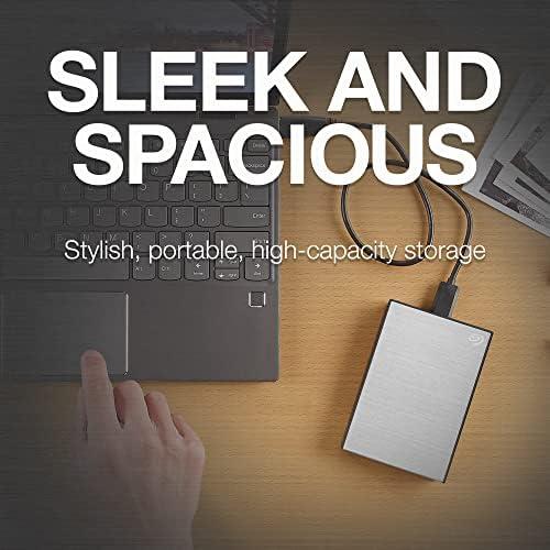 Kietasis diskas Seagate One Touch 1TB sidabrinė