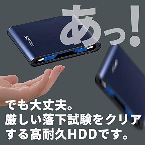 Kietasis diskas Silicon Power Armor A80 2TB | 2000 GB | 2,5" | USB 3.1 | Mėlyna