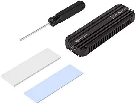 „SilverStone M.2 PCIe NVMe“ – USB-C 3.2 Gen 2x2 MS12 (ST-MS12)