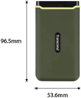 TRANSCEND ESD380C 500GB Išorinis kietasis diskas SSD USB 3.2 Gen 2 Type C