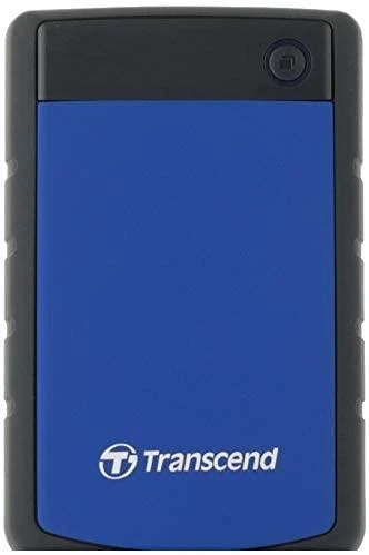 Transcend Išorinis kietasis diskas HDD 4TB USB3 25H3B 2.5'', Triguba apsaugos nuo smūgio sistema