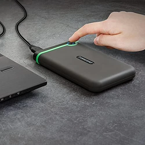 TRANSCEND 4TB 2.5" Išorinis kietasis diskas HDD StoreJet M3 Iron Gray