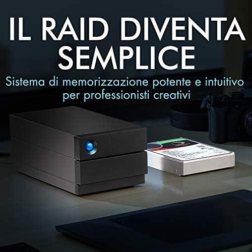 Kietasis diskas LaCie 2big Raid USB-C 40TB